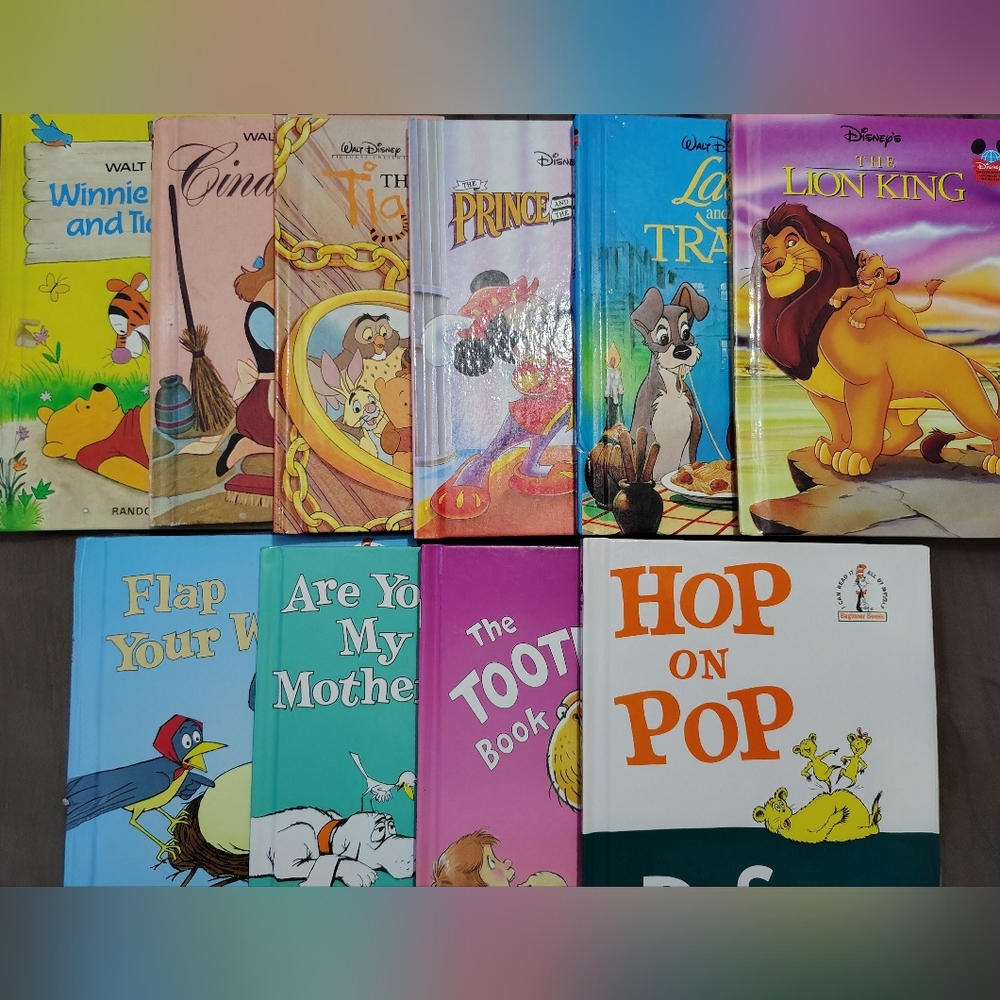 10 Disney And Dr.Seuss Books